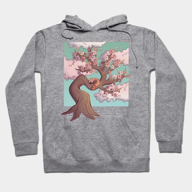 Sweet Dreams Red Panda Hoodie by Melissa Jan